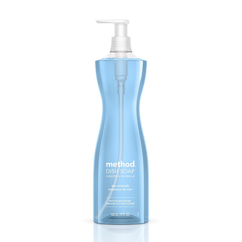 Method Liquid Dish Soap, Sea Mineral, 18 oz. (10185) image 1