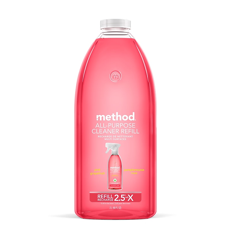 Method All Purpose Cleaner Refill, Pink Grapefruit, 68 Oz. (01468) image 1