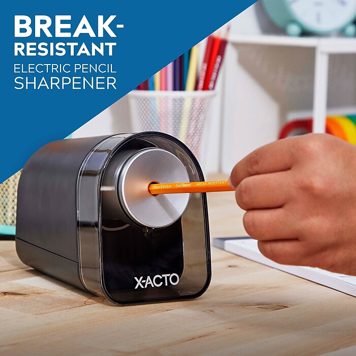 X-ACTO XLR Electric Pencil Sharpener, Black ((1818X/1818XCS) | Staples