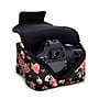USA GEAR FlexARMOR FlexSLEEVE Camera Case Sleeve, Floral (GRFAFSL110FLEW)~#|#~sp15551842_sc7