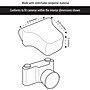 USA GEAR FlexARMOR FlexSLEEVE Camera Case Sleeve, Floral (GRFAFSL110FLEW)~#|#~sp15551851_sc7