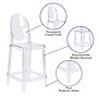 Flash Furniture Ghost Counter Stool in Transparent Crystal with Oval Back, 4/Pack (4OWGHOSTBACK24)~#|#~sp155519400_sc7