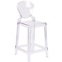 Flash Furniture Ghost Counter Stool in Transparent Crystal with Tear Back (OWTEARBACK24)~#|#~sp155519477_sc7