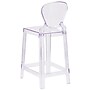 Flash Furniture Ghost Counter Stool in Transparent Crystal with Tear Back (OWTEARBACK24)~#|#~sp155519480_sc7
