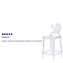 Flash Furniture Ghost Counter Stool in Transparent Crystal with Tear Back, 4/Pack (4OWTEARBACK24)~#|#~sp155519529_sc7