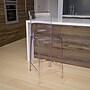 Flash Furniture Ghost Counter Stool in Transparent Crystal with Square Back (OWSQUAREBACK24)~#|#~sp155519534_sc7