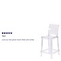 Flash Furniture Ghost Counter Stool in Transparent Crystal with Square Back (OWSQUAREBACK24)~#|#~sp155519536_sc7