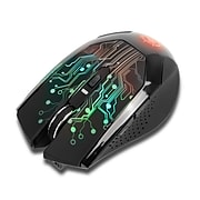 Enhance Voltaic ENGXM1W100BKEW Wireless Gaming Optical Mouse, Black
