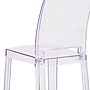Flash Furniture Ghost Counter Stool in Transparent Crystal with Square Back (OWSQUAREBACK24)~#|#~sp155519543_sc7