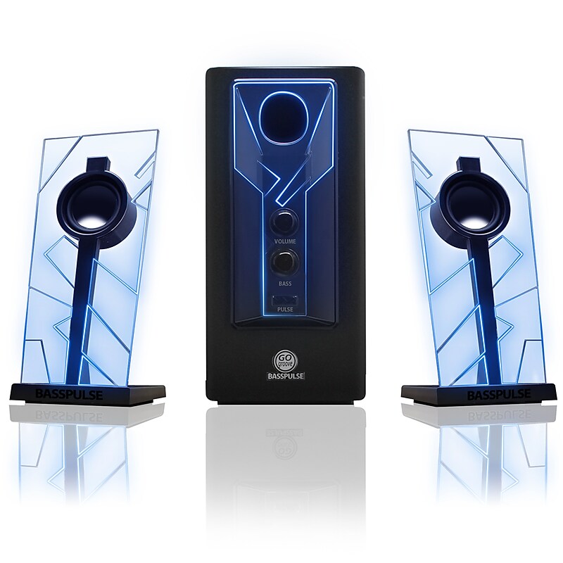 GOgroove BassPULSE 2.1 Computer Speakers image 1