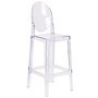 Flash Furniture Ghost Barstool in Transparent Crystal with Oval Back (OWGHOSTBACK29)~#|#~sp155520638_sc7