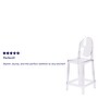 Flash Furniture Ghost Barstool in Transparent Crystal with Oval Back (OWGHOSTBACK29)~#|#~sp155520641_sc7