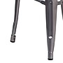 Flash Furniture Lincoln Contemporary Metal Bar Stool without Back, Clear Coated (XUDGTP000430)~#|#~sp155524300_sc7
