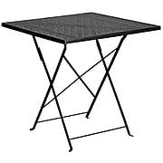 Flash Furniture 28" Black Folding Patio Table (CO1BK)