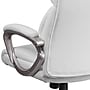 Flash Furniture Carolyn LeatherSoft Swivel Mid-Back Executive Office Chair, White (GO2236MWH)~#|#~sp155525930_sc7