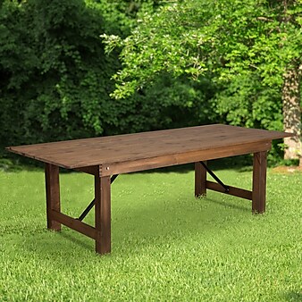 Flash Furniture Wood Folding Farm Table(XAF96X40)