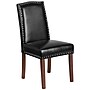 Flash Furniture Faux Leather Accent Chair, Black Leather (QYA139349BK)~#|#~sp155527498_sc7