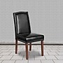 Flash Furniture Faux Leather Accent Chair, Black Leather (QYA139349BK)~#|#~sp155527499_sc7