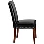 Flash Furniture Faux Leather Accent Chair, Black Leather (QYA139349BK)~#|#~sp155527509_sc7