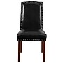 Flash Furniture Faux Leather Accent Chair, Black Leather (QYA139349BK)~#|#~sp155527510_sc7