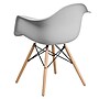 Flash Furniture Plastic/Poly Accent Chair, White (FH132DPPWH)~#|#~sp155529062_sc7