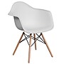 Flash Furniture Plastic/Poly Accent Chair, White (FH132DPPWH)~#|#~sp155529169_sc7