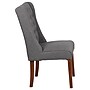 Flash Furniture Polyester Accent Chair, Gray Fabric (2QYA91GY)~#|#~sp155530628_sc7