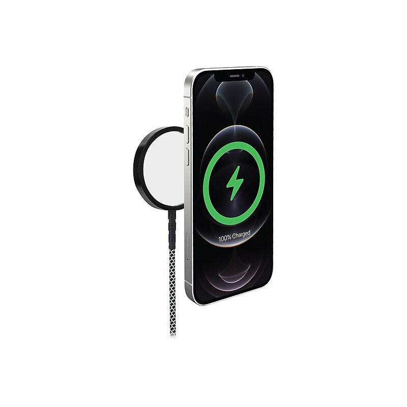 iHome Wireless Charger for iPhone 12/13, Black (2IHQI0851B0L2) image 1