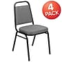 Flash Furniture HERCULES Series Fabric Banquet Stacking Chair, Gray/Silver Vein Frame, 4 Pack (4FDBHF1SVBCG)~#|#~sp155707150_sc7