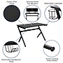 Flash Furniture 45"W Gaming Desk with Black Reclining Back/Arms Gaming Chair with Footrest, Black (BLNX40D1904BK)~#|#~sp155710039_sc7