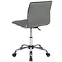 Flash Furniture Alan Armless Vinyl Swivel Task Chair, Light Gray/Chrome (DS512BLTGY)~#|#~sp155711258_sc7