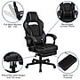 Flash Furniture X40 LeatherSoft Ergonomic Racing Gaming Chair, Black/Gray (CH00288BK)~#|#~sp155711372_sc7