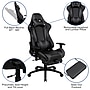 Flash Furniture X30 LeatherSoft Ergonomic Racing Gaming Chair, Gray (CH187230GY)~#|#~sp155711457_sc7