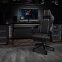 Flash Furniture X40 LeatherSoft Ergonomic Racing Gaming Chair, Black/Gray (CH00288BK)~#|#~sp155711492_sc7