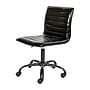 Flash Furniture Alan Armless Vinyl Swivel Task Chair, Black (DS512BBKBK)~#|#~sp155711513_sc7