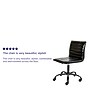 Flash Furniture Alan Armless Vinyl Swivel Task Chair, Black (DS512BBKBK)~#|#~sp155711518_sc7