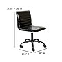 Flash Furniture Alan Armless Vinyl Swivel Task Chair, Black (DS512BBKBK)~#|#~sp155711520_sc7