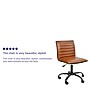 Flash Furniture Alan Armless Vinyl Swivel Task Chair, Brown/Black (DS512BBRBK)~#|#~sp155712633_sc7