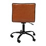 Flash Furniture Alan Armless Vinyl Swivel Task Chair, Brown/Black (DS512BBRBK)~#|#~sp155712636_sc7