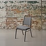 Flash Furniture HERCULES Series Fabric Banquet Stacking Chair, Gray/Silver Vein Frame (FDBHF1SVBCG)~#|#~sp155712740_sc7