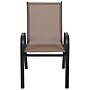 Flash Furniture Brazos Series Outdoor Stack Chair, Brown, 5-Pieces (5JJ303CB)~#|#~sp155714119_sc7