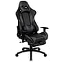 Flash Furniture 52"W Gaming Desk with Gray Reclining Gaming Chair with Footrest, Black (BLNX30RSG1031GY)~#|#~sp155715497_sc7