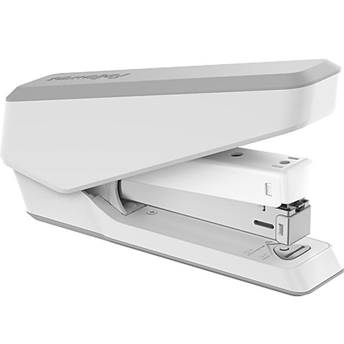 Fellowes LX850 EasyPress Desktop Stapler, 25-Sheet Capacity, White