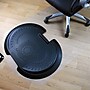 Floortex AFS-TEX 'Sit to Stand' 38" x 62" Rectangular Chair Mat for Hard Floors with Anti-Fatigue Mat, Polycarbonate (FCA12S)~#|#~sp15580188_sc7