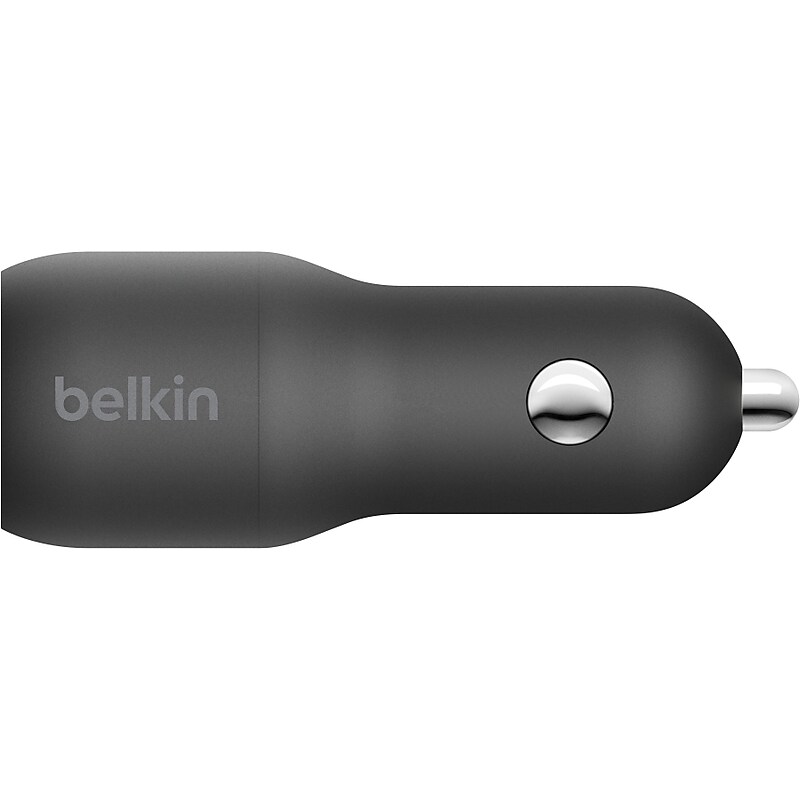 Belkin USB Type-A Car Charger for Most Smartphones, Black (CCB004bt1MBK-B5) image 1