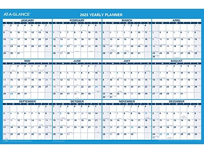 AT-A-GLANCE Vertical/Horizontal Reversible Erasable Academic 2022-2023