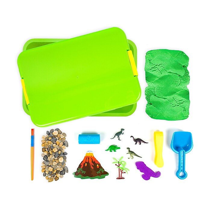 Horizon Made by Me Explore + Create Dino Galaxy Sensory Bin, Green