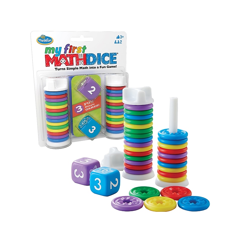 Think Fun My First Math Dice Game, 1/Pack (44001506) image 1