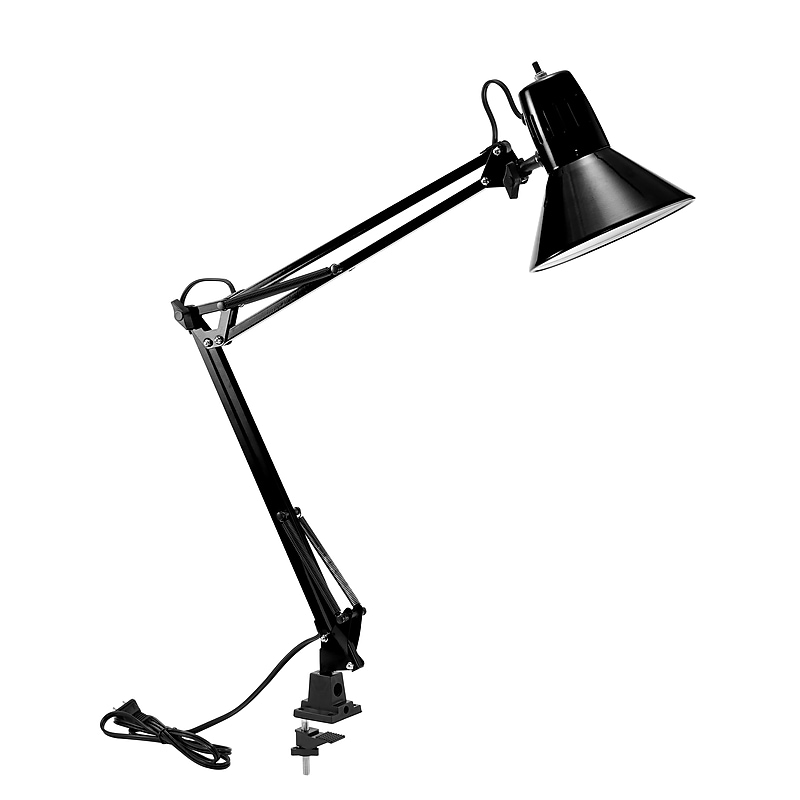 Bostitch LED Desk Lamp, 36"H, Black Metal (VLF100) image 1