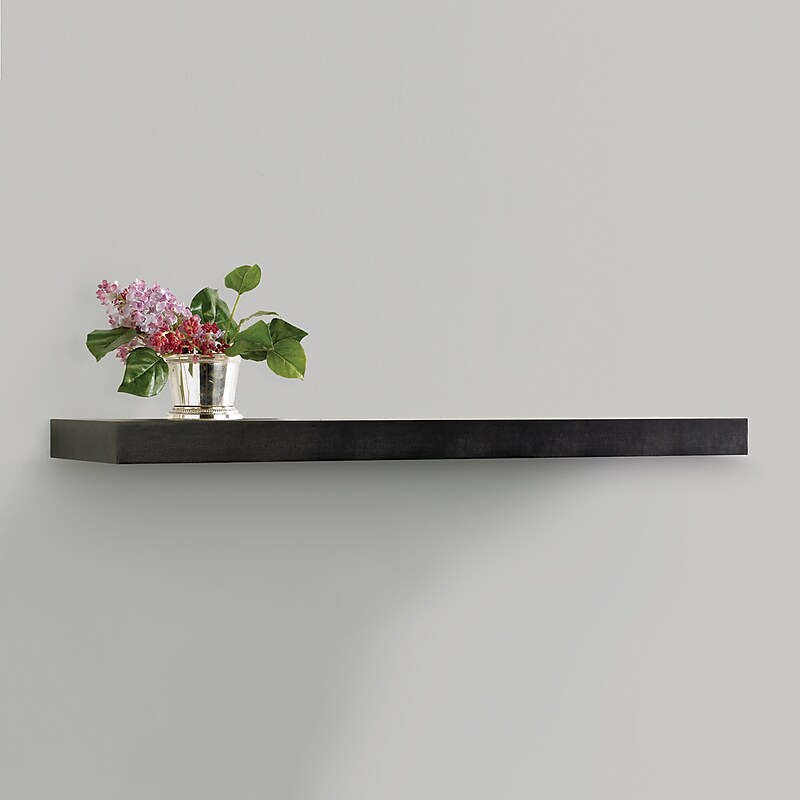 Eden Grove Single Wall Shelf, 35"W, Espresso (0191406) image 1